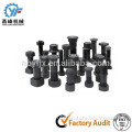 40Cr track shoe bolt and nut, track shoe assembly, 12.9 grade